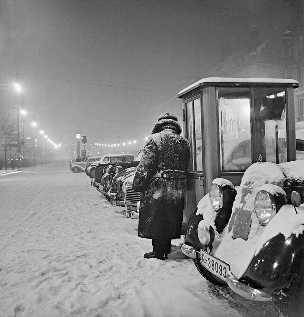 Zima na Václavském náměstí