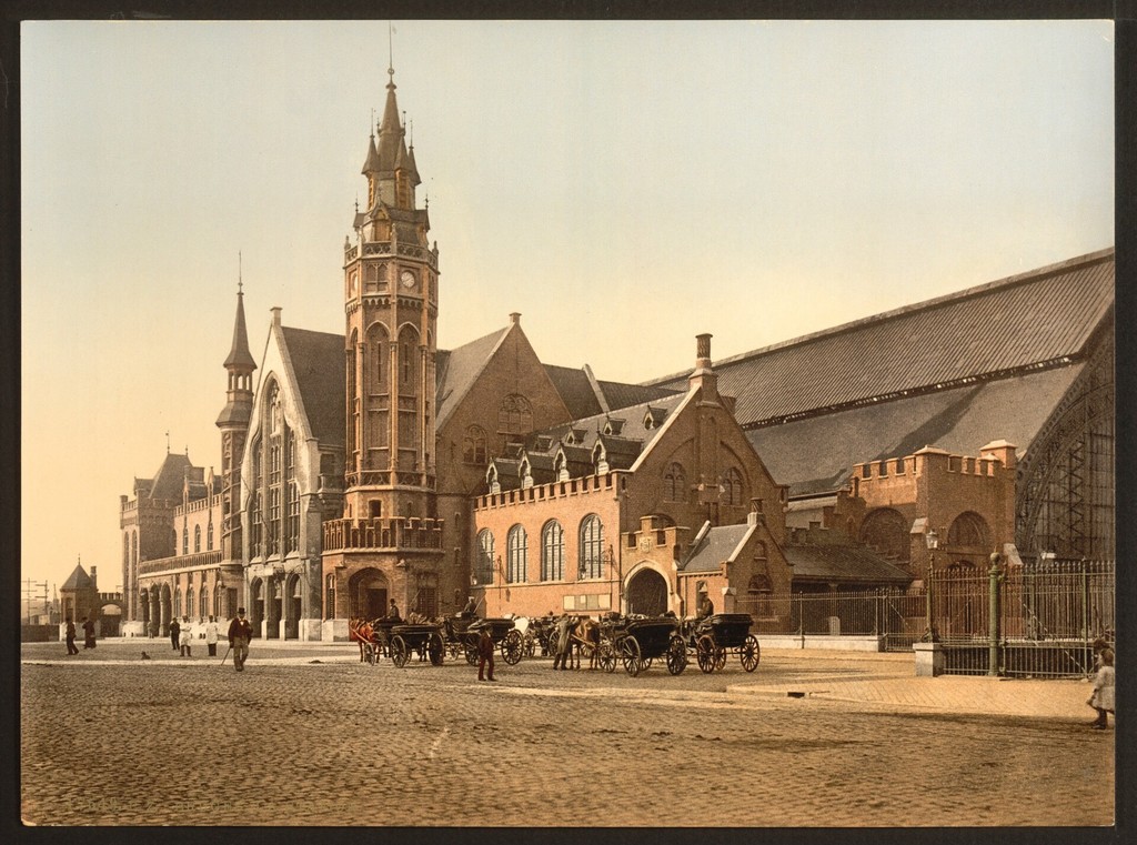 La station. Bruges