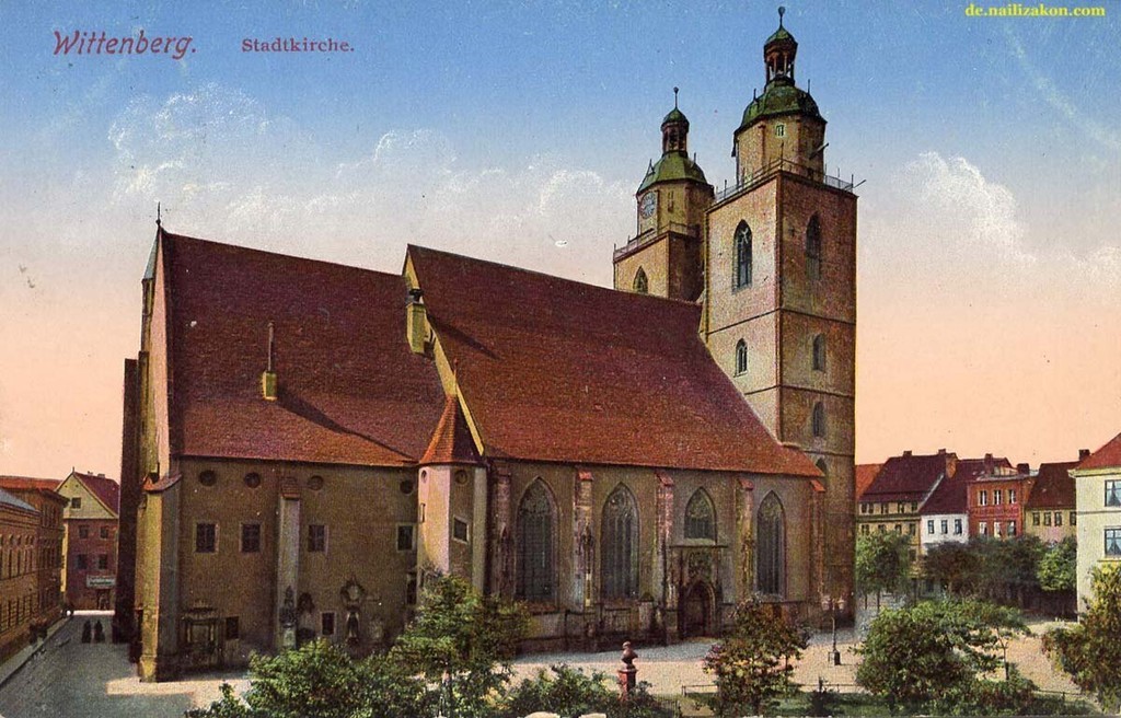Wittenberg. Stadtkirche