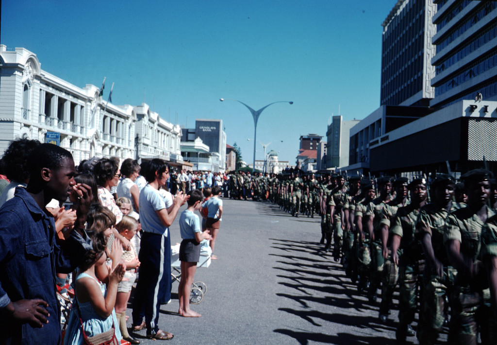 Parade at Rhodesia