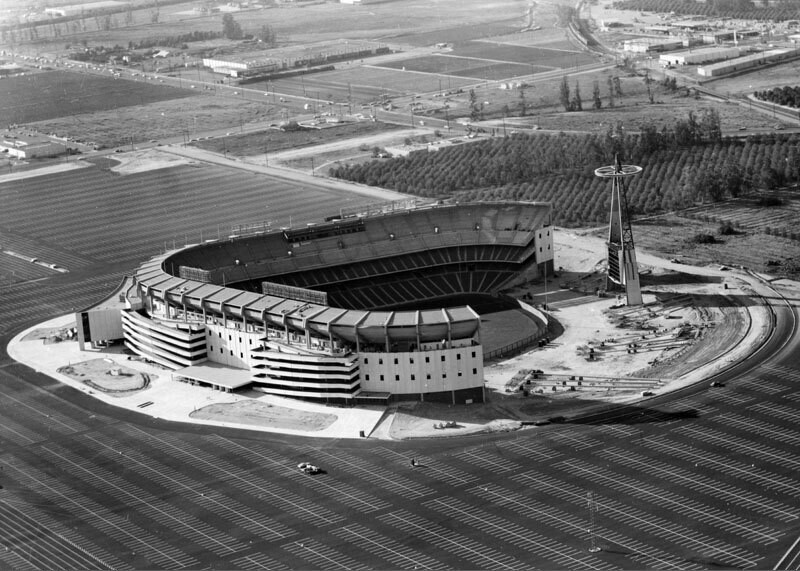 Construction of Angel Stadium