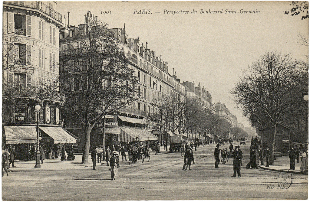Perspective du Boulevard Saint-Germain