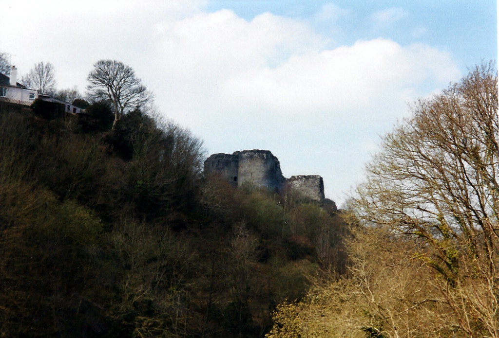 Cilgerran Castle from the gorge