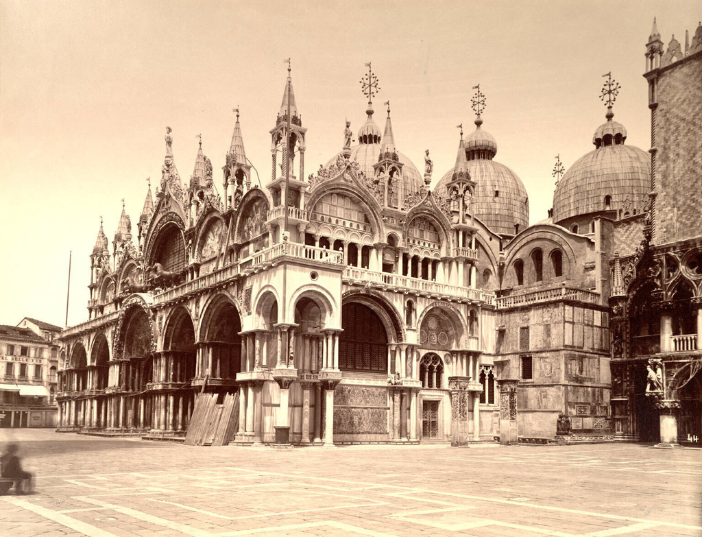 Southern Façade of St. Mark's Cathedral and the Doge's Palace
