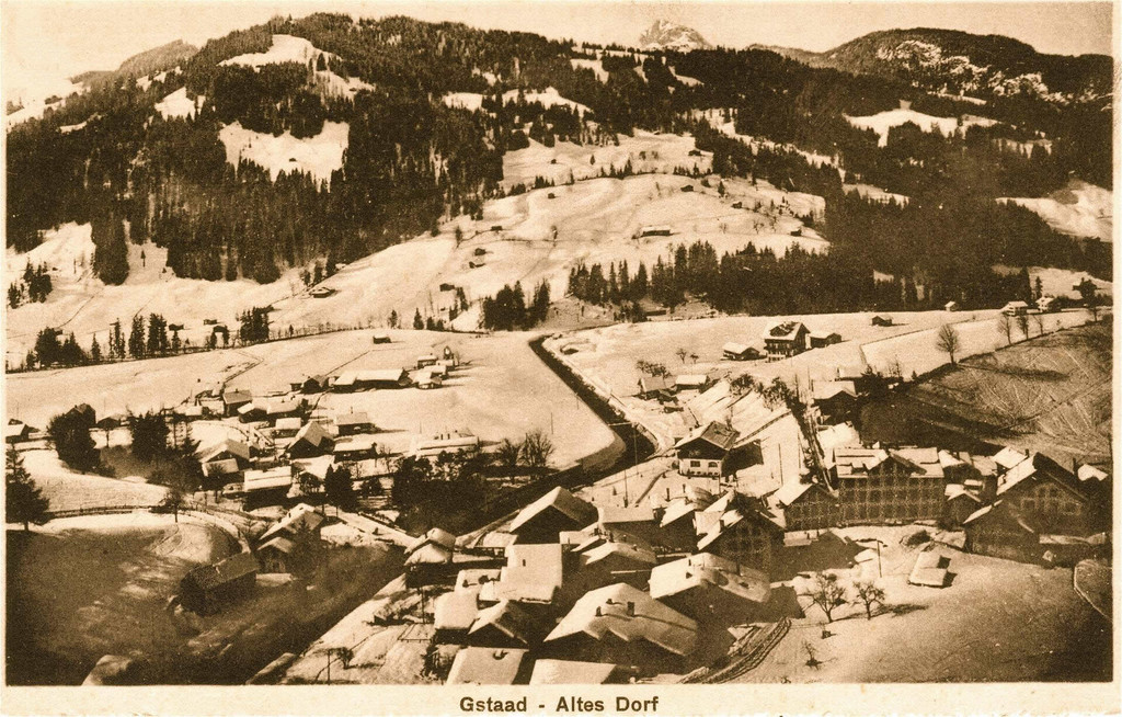 Gstaad. General view