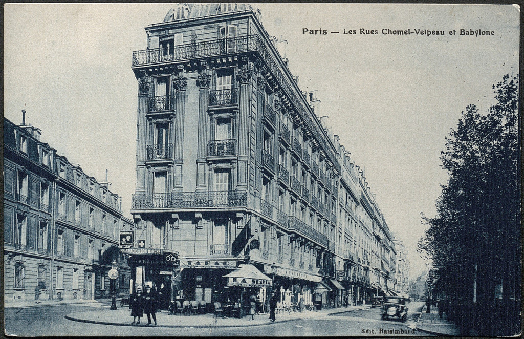 Paris rue Chomel-Velpeau. Rue de Babylone