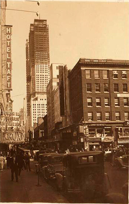 50th Street, south side, east from and including Seventh Avenue