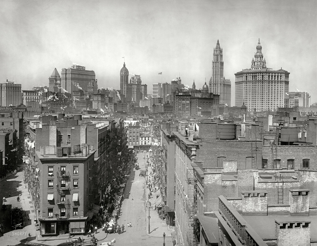 View of Manhattan from the bridge