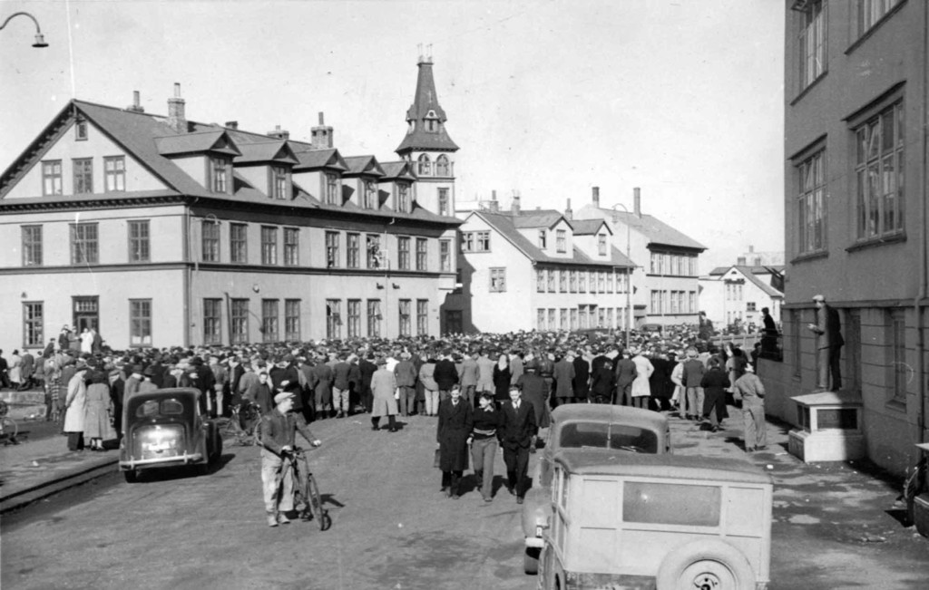 Reykjavík. Tjarnarskóli, Lækjargata, kindergarten
