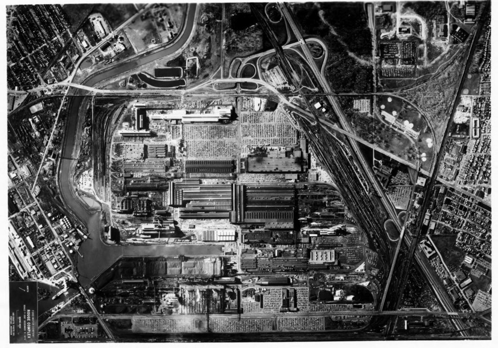 Ford River Rouge complex aerial view