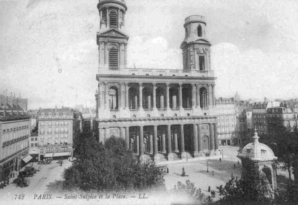Place et Eglise Saint Sulpice