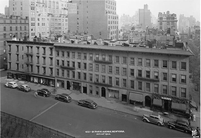 421-431 Park Avenue. Stores and flats.