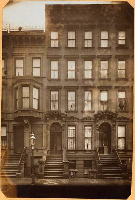 116-112 East 64th Street, south side, east of Park Avenue. About 1913.