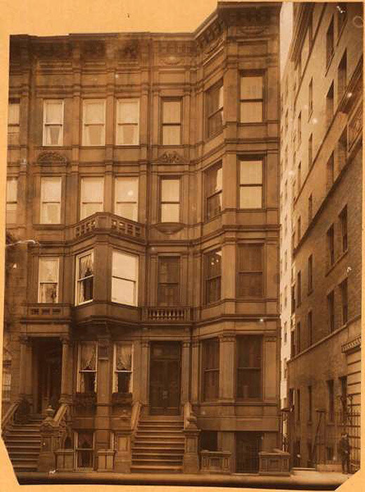 32-34 East 64th Street, at and adjoining the S.E. corner of Madison Avenue. About 1911.