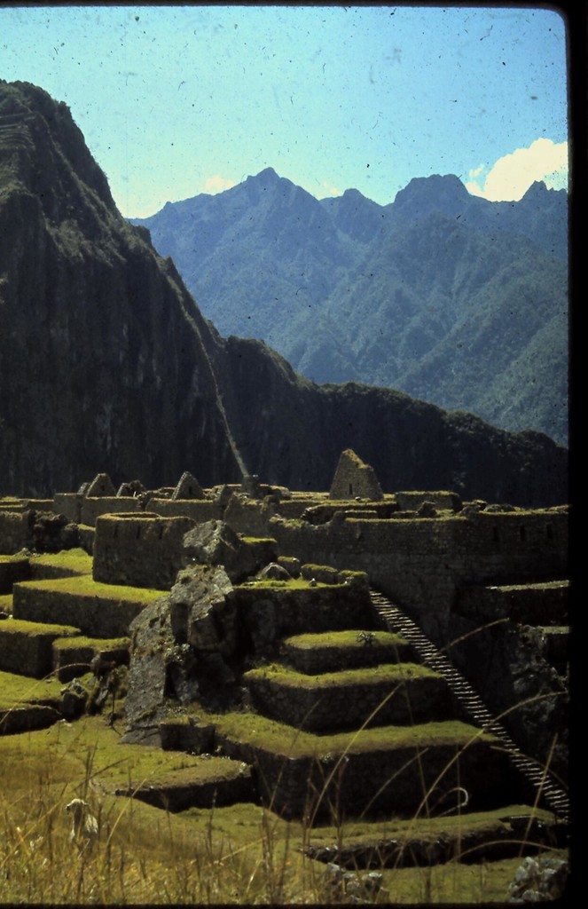 Machu Picchu. Temple of the Three Windows. Peru