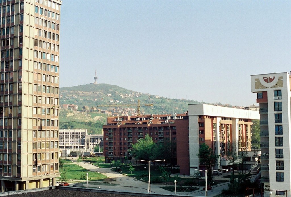 View of the station and TV tower