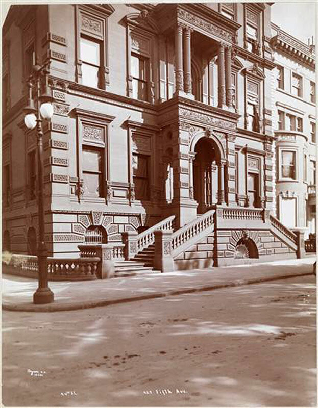 Fifth Avenue About 1901, S.E. Cor. 74th Street.