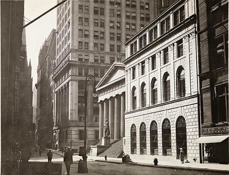 Wall Street. U. S. Sub-Treasury and Assay Office