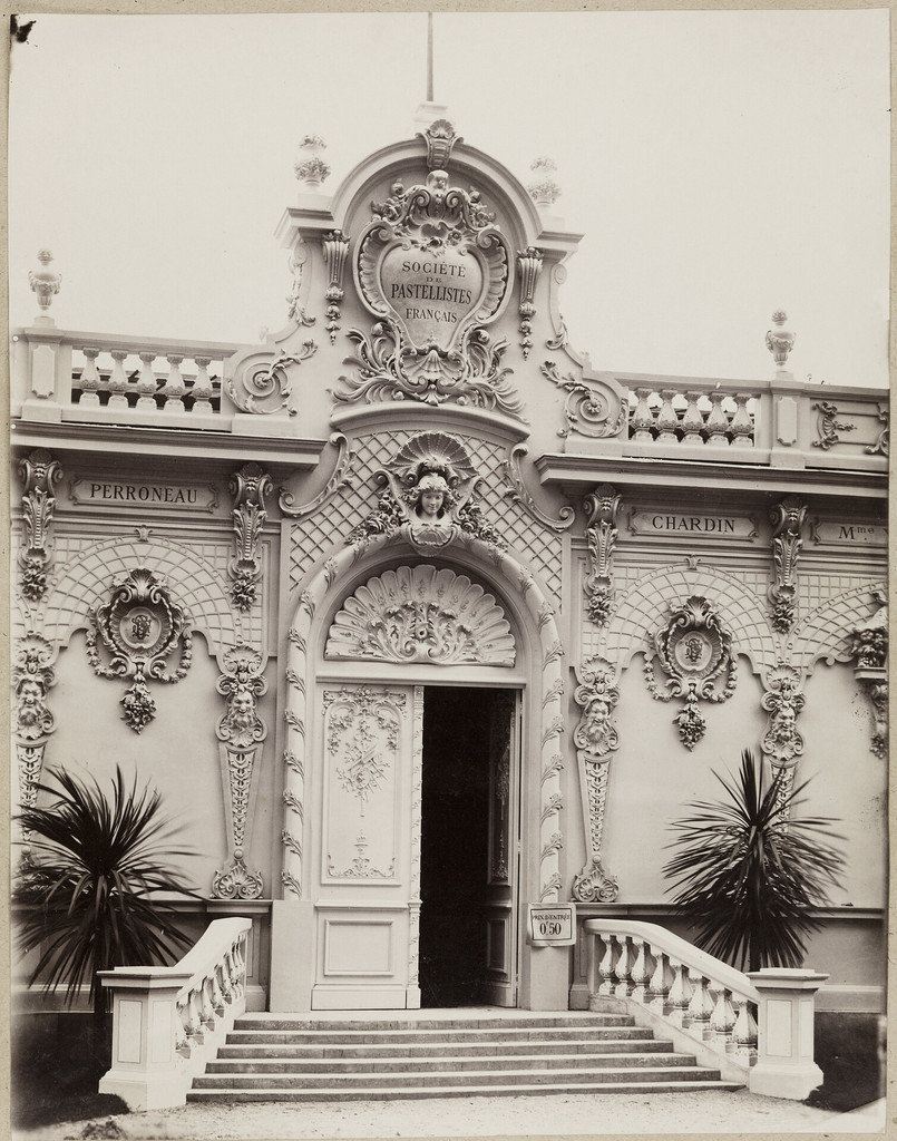 Exposition universelle de 1889: Pavillon de la Société des Pastellistes Français