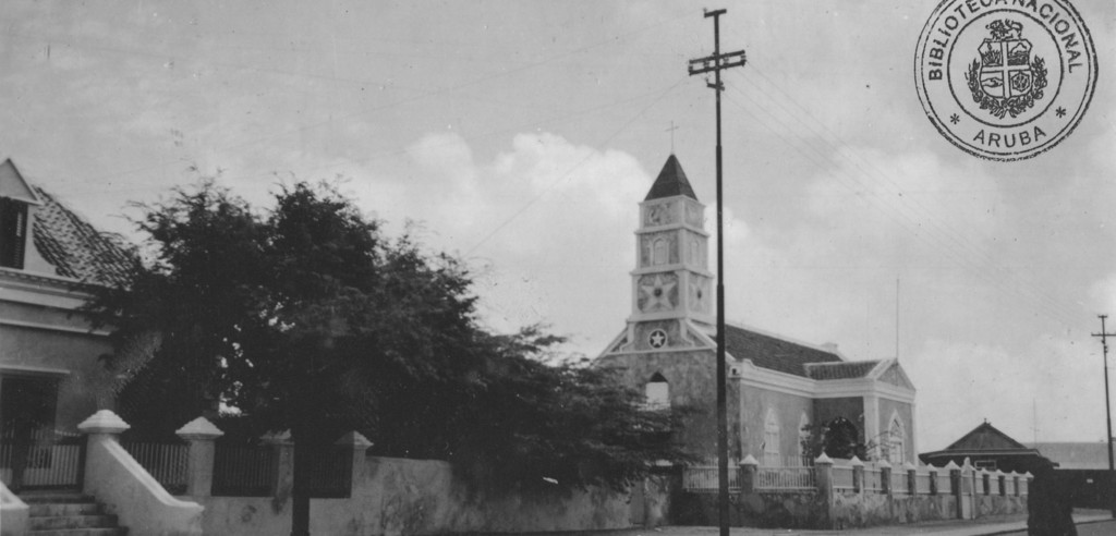 Oranjestad. Protestantse kerk, Wilhelminastraat