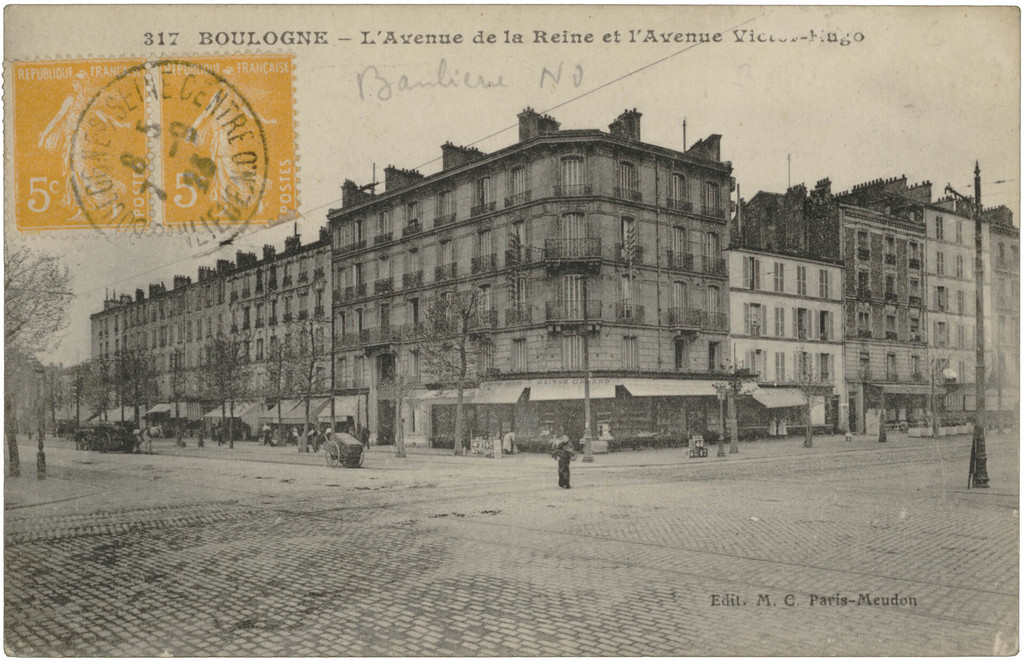 L'Avenue de la Reine et L'Avenue Victor-Hugo