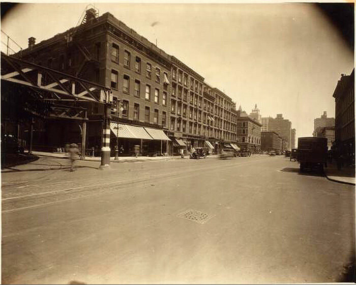 Sixth Avenue, West side, North from 53rd Street