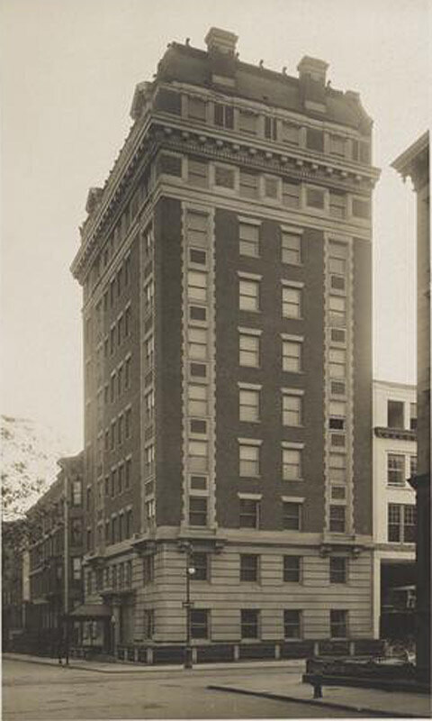 East 55th Street and Madison Avenue, southeast corner. Palmer apartment house