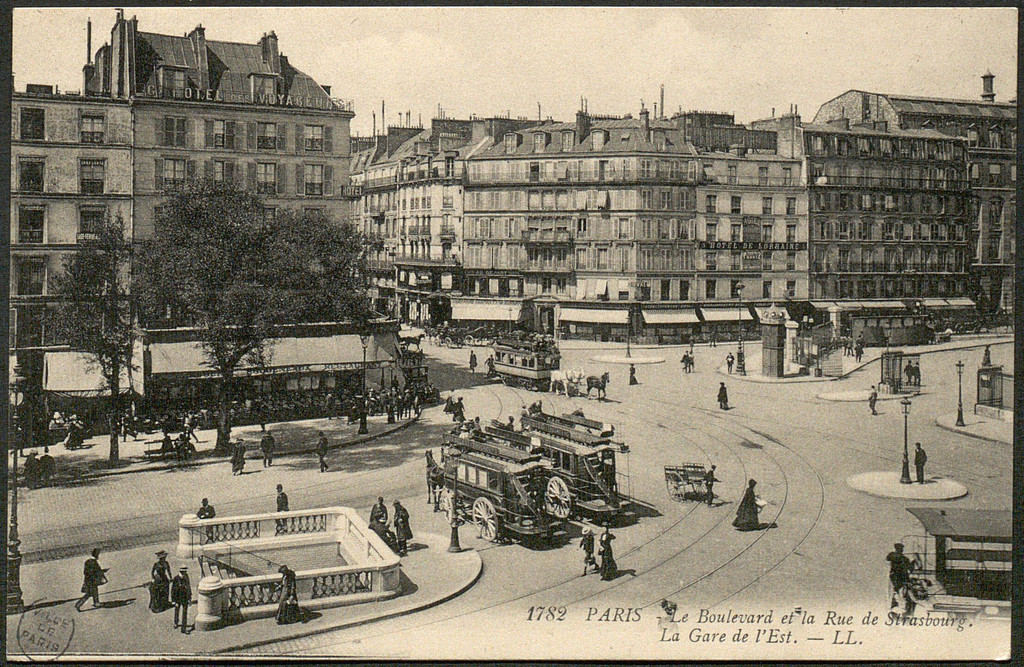 Le Boulevard et la Rue Strasbourg