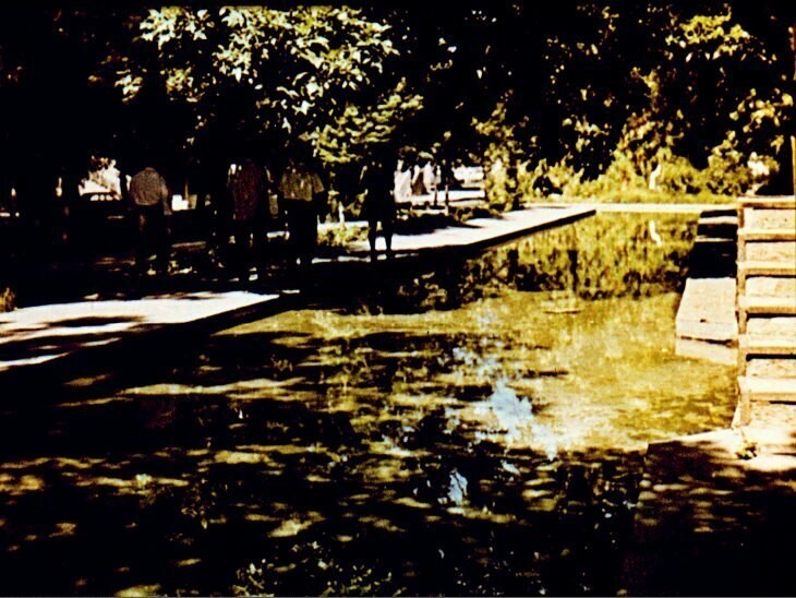 Канал в Английском саду. Ալիք: Անգլիական այգում