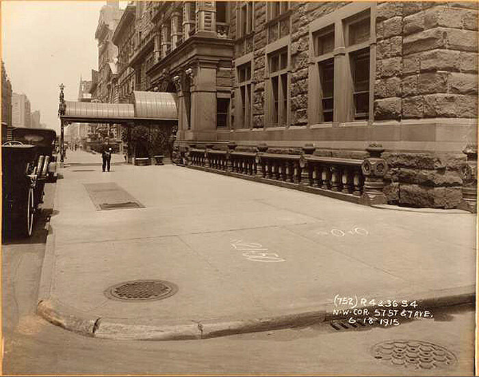 West 57th Street, north side, west from Seventh Avenue