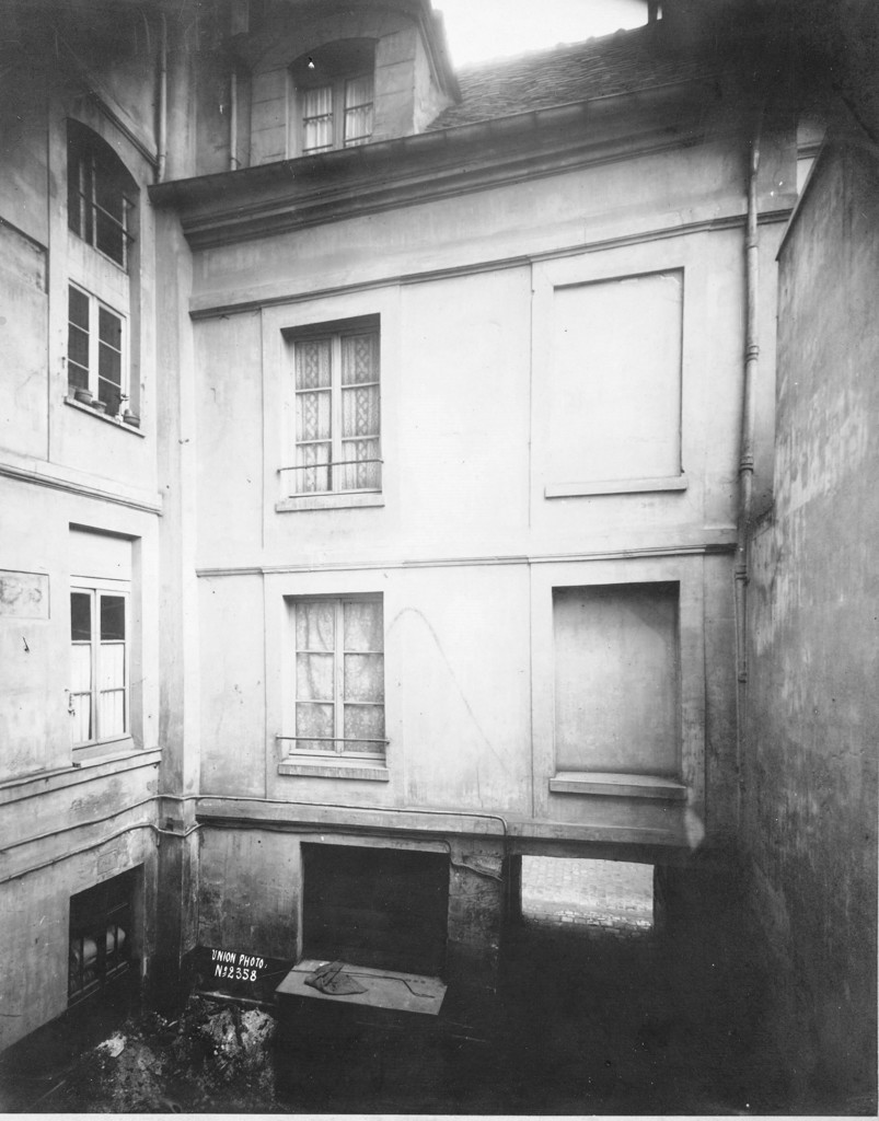 9 rue des Bernardins, intérieur sur cour