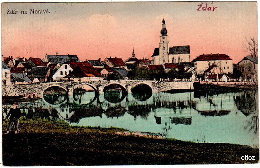 Žďár nad Sázavou. Starý most