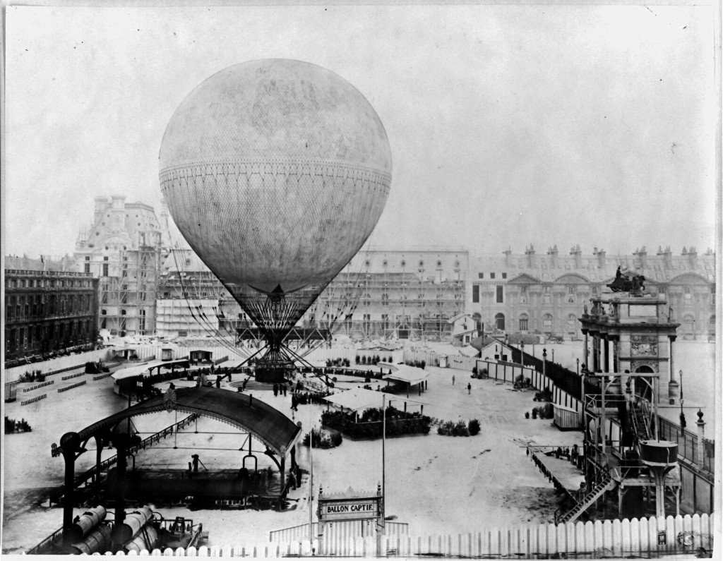 Grand ballon captif à vapeur de Henry Giffard