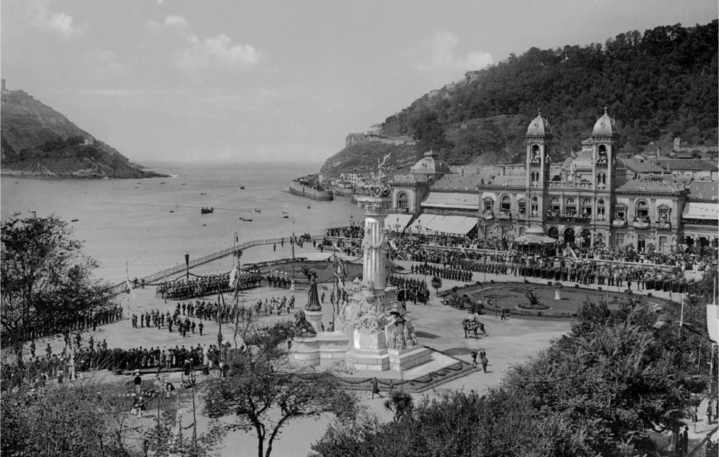 Inauguración del Monumento del Centenario de San Sebastián
