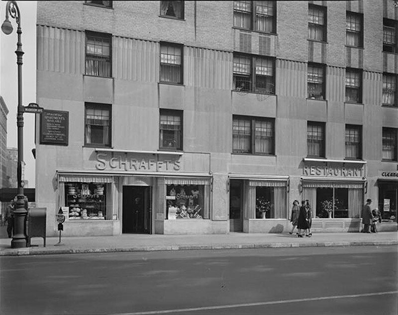 1221 Madison Avenue and 88th Street. Schrafft's.