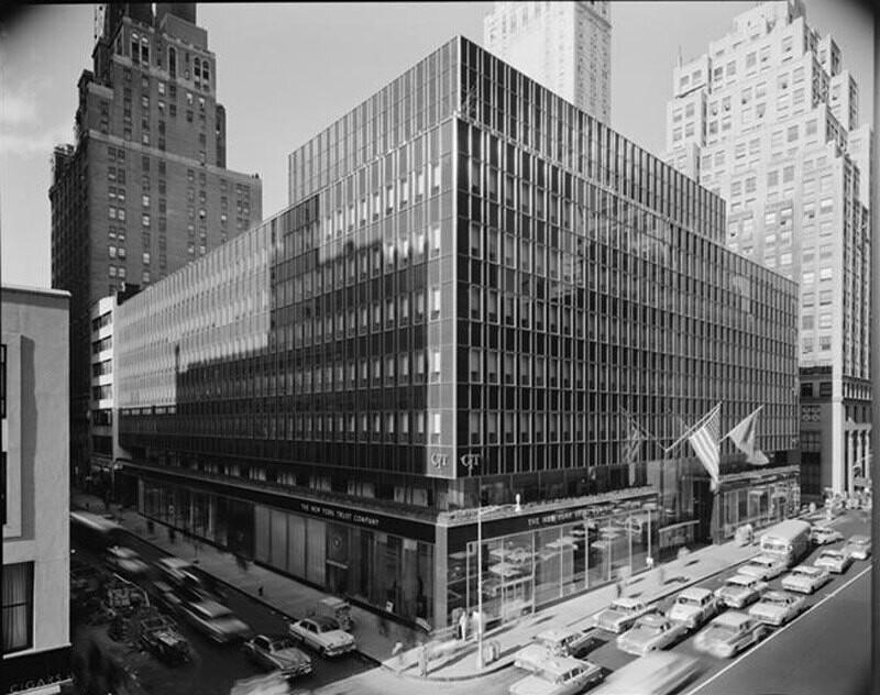 650 Madison Avenue. C.I.T. Building, general exterior from S.E. corner of 59th Street.