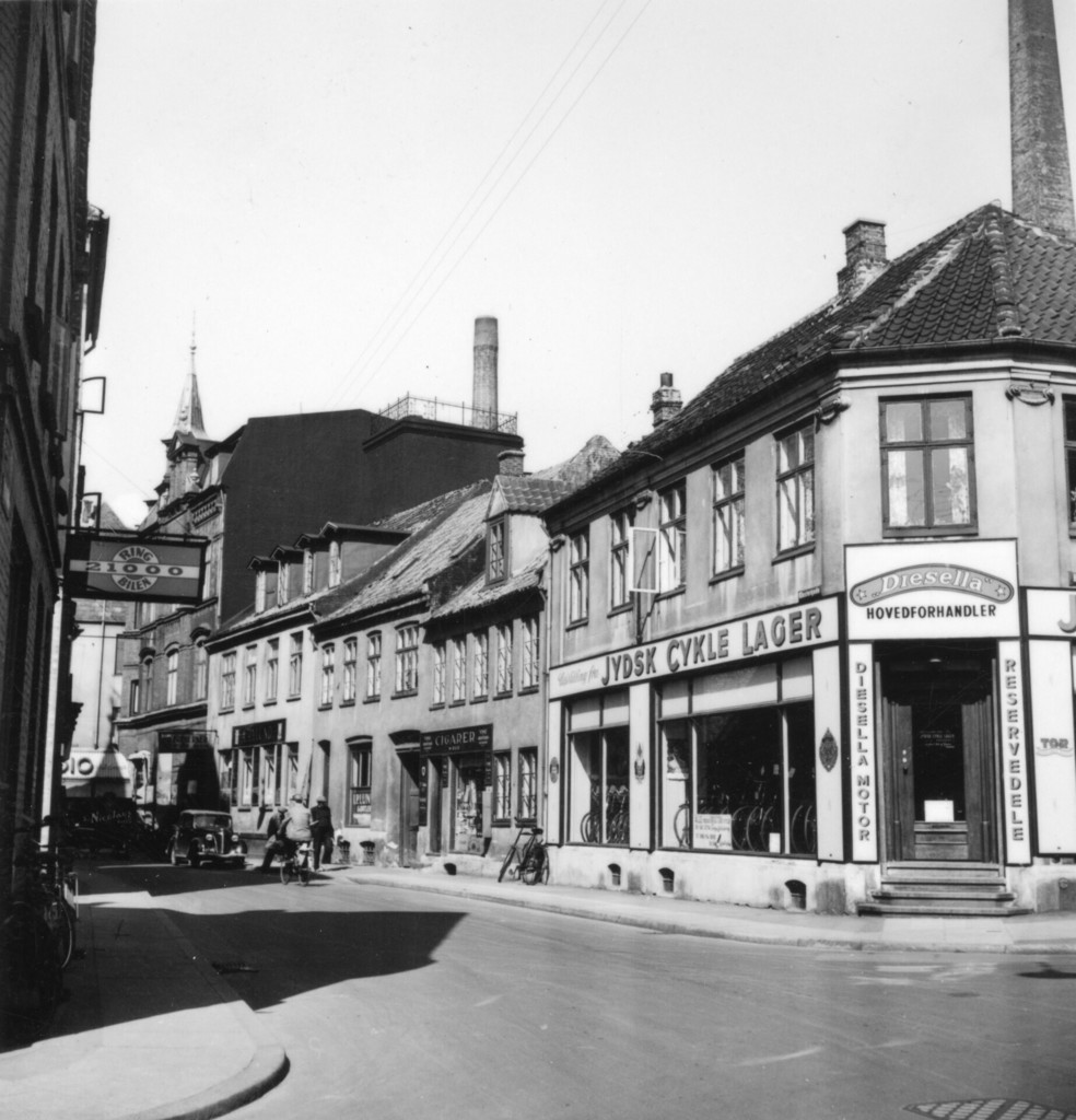 Hjørnet of Klostergade og Borggade