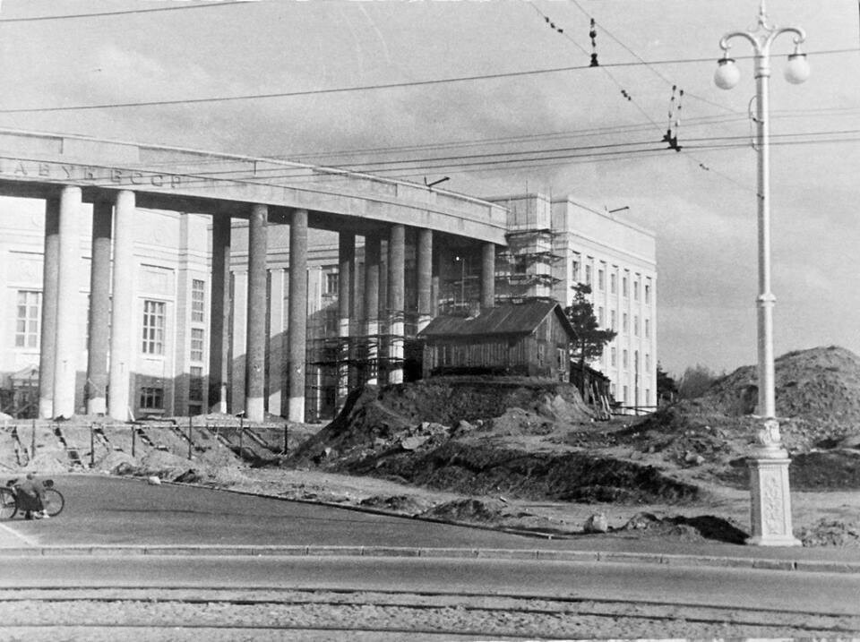 Восстановление здания Академии наук БССР