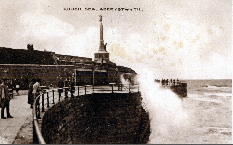Rough sea, Aberystwyth
