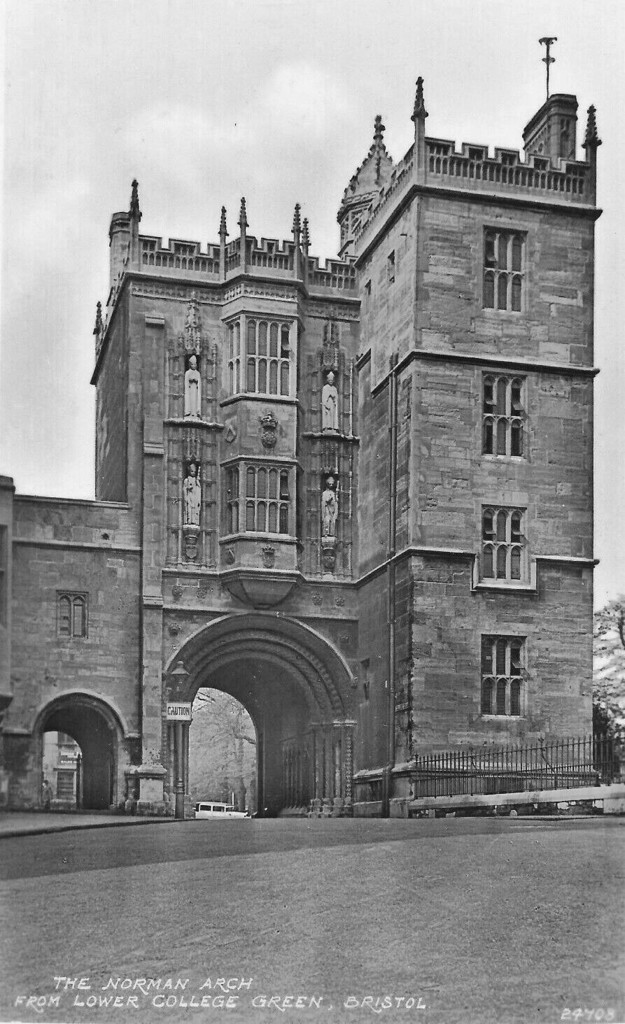 The Norman Arch From Lower College Green