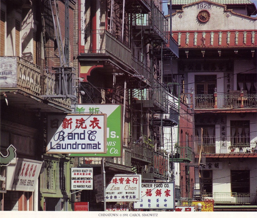Chinatown. Waverly Place