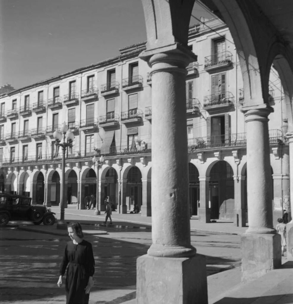 Zamora, Soportales de la Plaza Mayor desde el Ayuntamiento Viejo