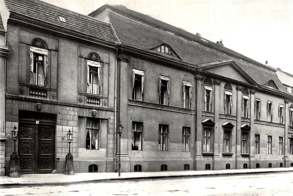 Palais an der Wilhelmstraße 76, später Teil des Auswärtigen Amtes