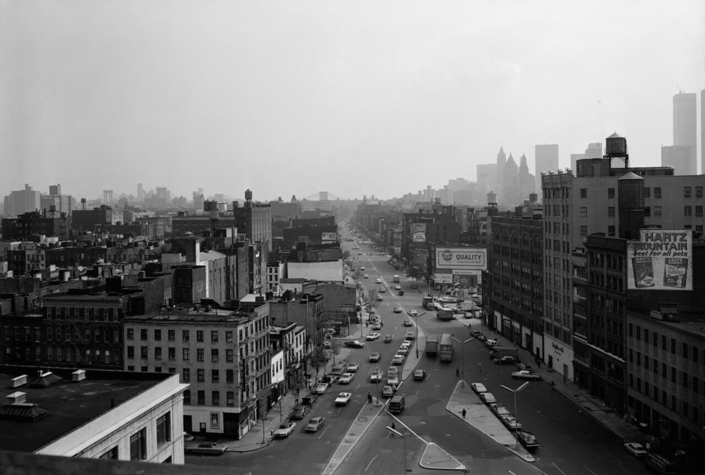 Bowery and Cooper Square from Cooper Union Libriry