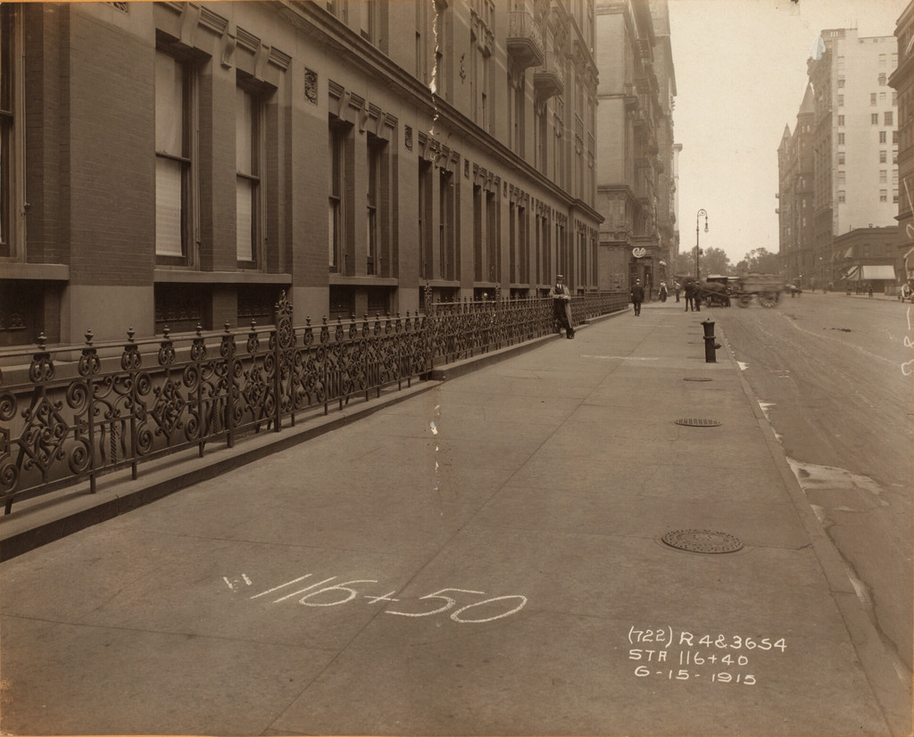 Seventh Avenue, west side, north from West 55th Street