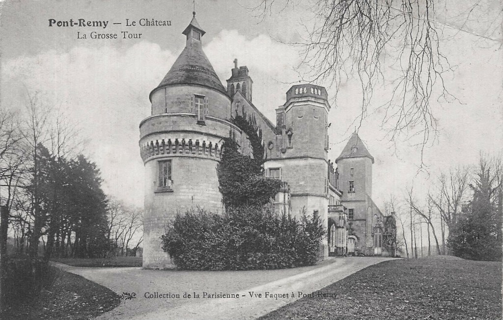 Pont-Remy. Le Château. La Grosse Tour