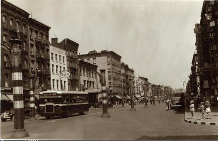 1st Avenue, west side, north from 5th Street