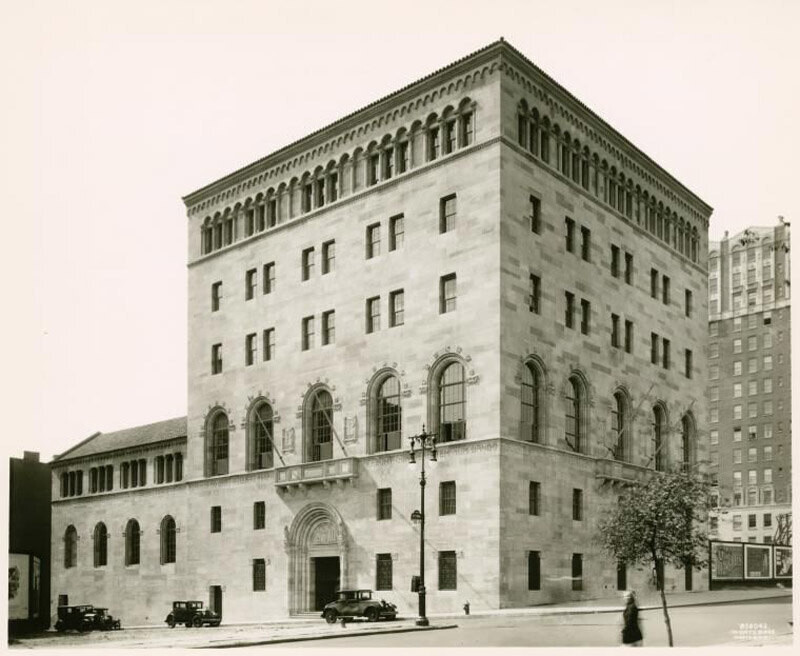 1216 Fifth Avenue - East 103rd Street, New York Academy of Medicine, 1926
