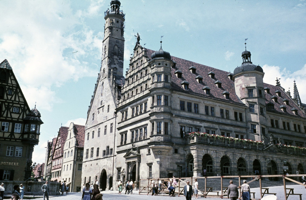 Rothenburg ob der Tauber. Rathaus