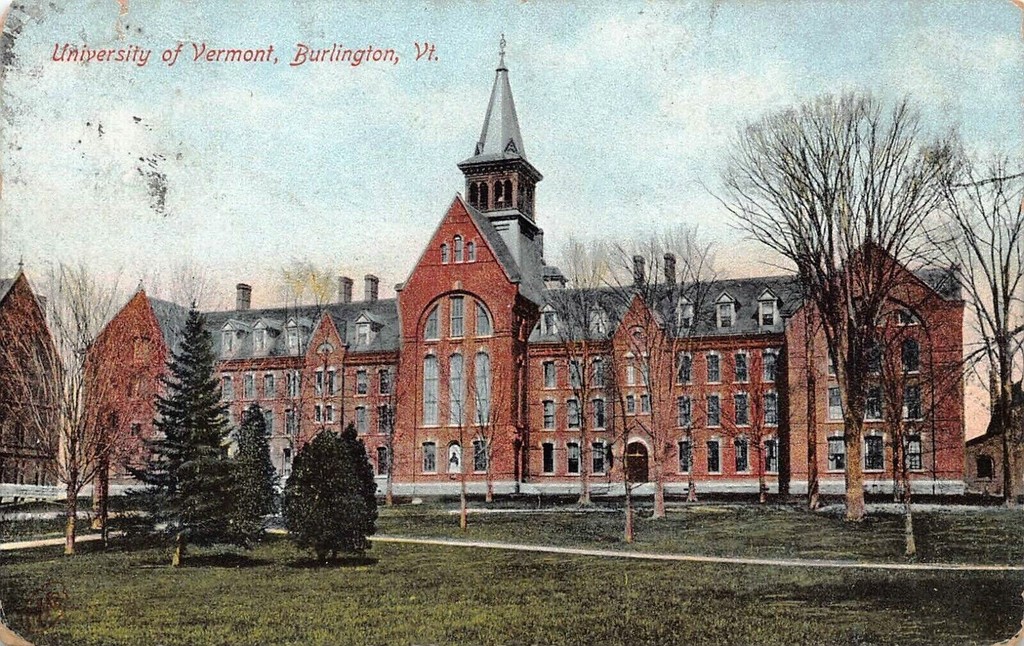 University of Vermont. Old College Building